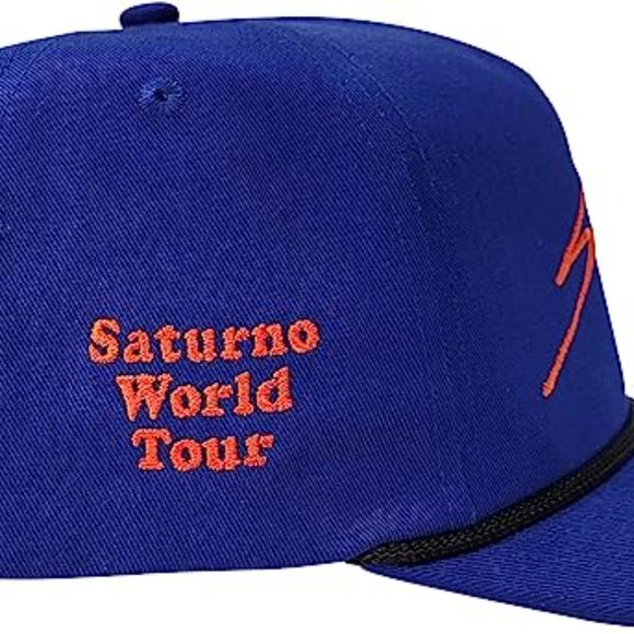 Rauw Alejandro Saturno 2077 Hat, Blue - Picture 2 of 7